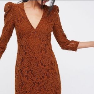 Free People Lace BodyCon Dress size small